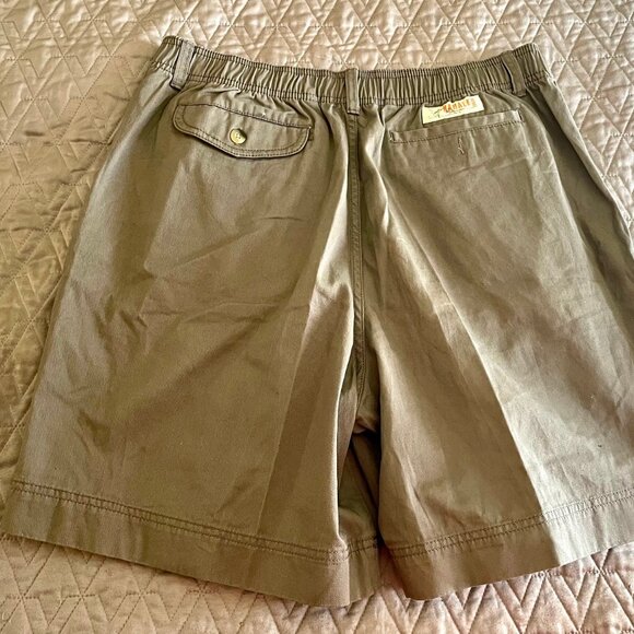 Kahala Mens Shorts Preowned Excl SZ 34 All Cotton Zip Button Closure 4 Pockets - Picture 5 of 7